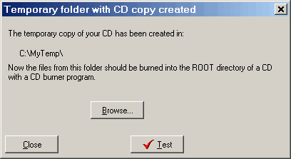 autoplay CD creation